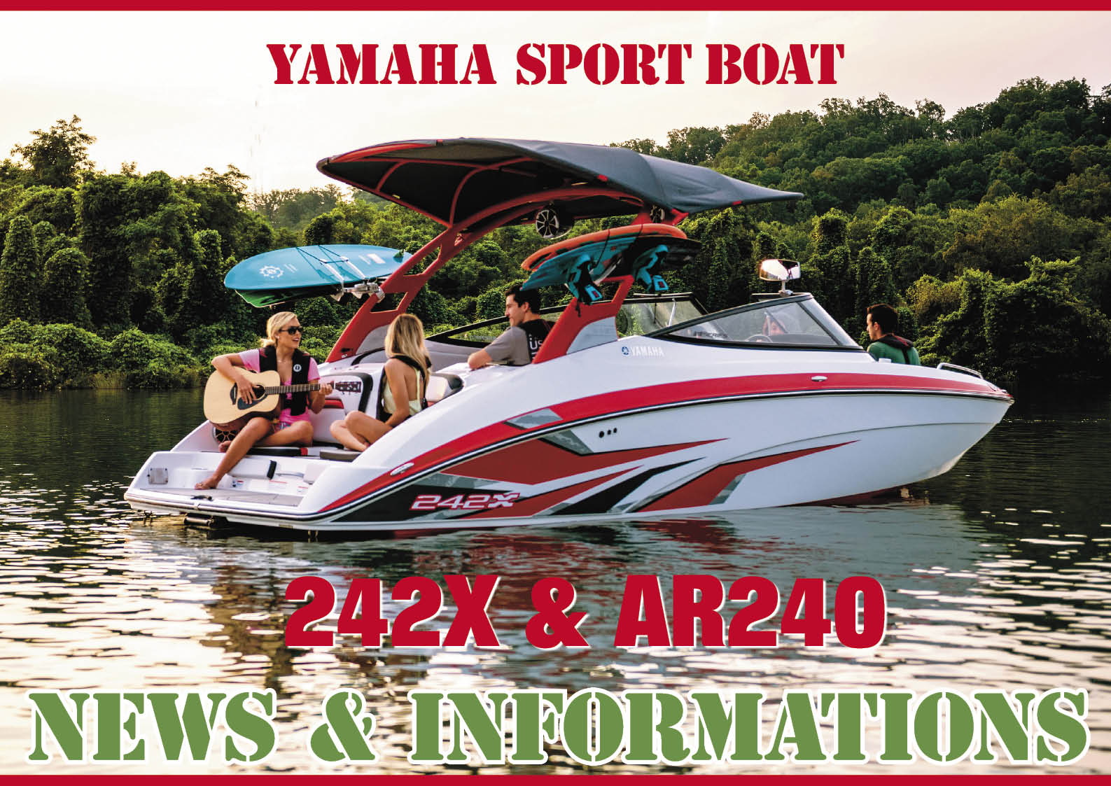 プレゼント】ヤマハSport Boat「242X」もしくは「AR240」購入で